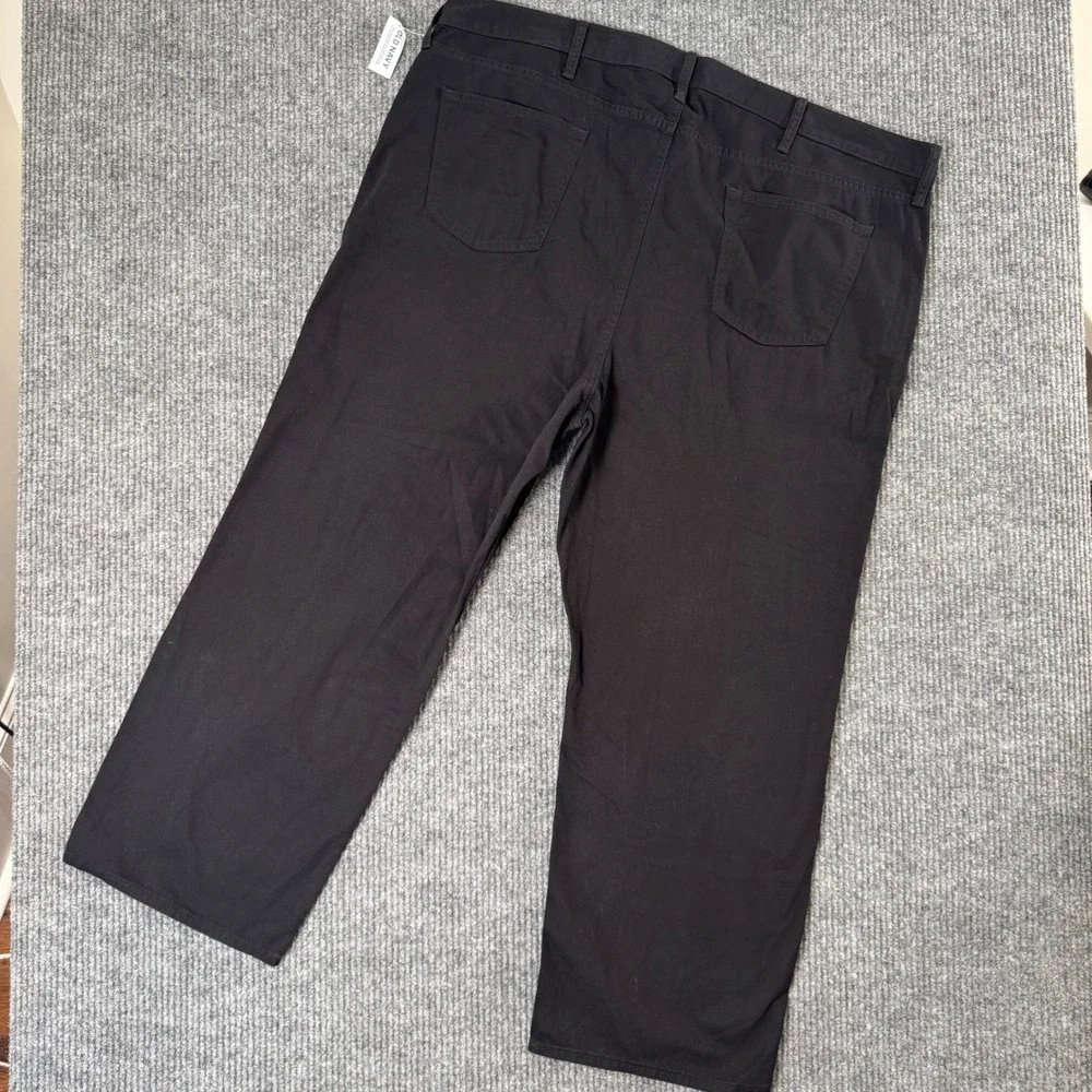 NWT Old Navy Jeans Men 48x30 Black Loose Fit Baggy Denim Y2K Streetwear Gorpcore
